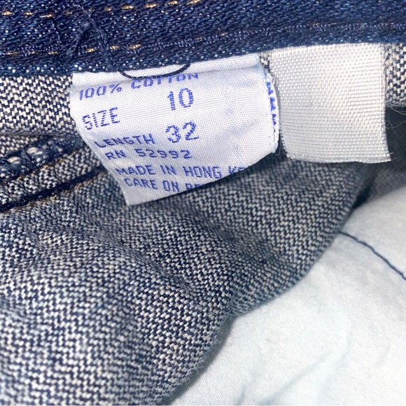 Vintage Jordache Hi Rise Yolk Front Original MOM jeans from the 90’s(1992) sz 10 - Picture 4 of 5